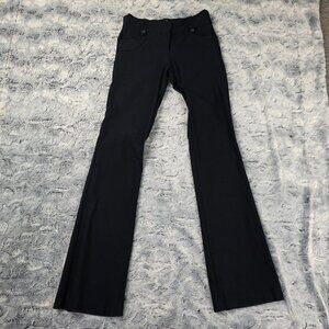 Have and Have Bootcut Flare Mid Rise Dress Pants Slacks Stretch Black S 24